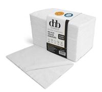 DHB Towels - Disposable Hair Towels BIO-ECO AIRLAID EMBOSSED 85x40cm, Pack of 100-100% Cellulose, Biodegradable Salon Towel for Hair, Massage Towels, 50gsm