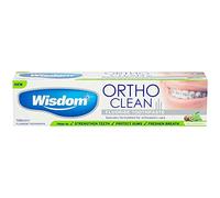 Wisdom 100ml Ortho Clean Fluoride Toothpaste - Pack of 4