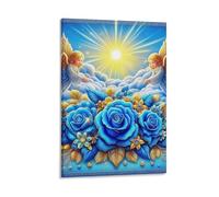 DHBANEIOK Angel Wings Poster Artwork Giclee Canvas Prints Modern Canvas Wall Art Picture Wall Hanging for Home Decorations 12x18inch(30x45cm)