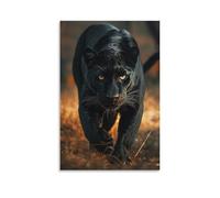DHBANEIOK Black Panther Paintings Canvas Wall Art Bedroom Wall Decor Canvas Prints Artwork for Living Room Wall Decorations Home Decor 24x36inch(60x90cm)