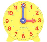 DHCHAPU Pupil Clock - Tell the Time - 12 HOUR&24 HOUR Clock Student Learning Clock