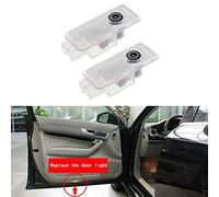 DHCN 2 pieces of LED door lamp for P-eugeot car light 308 408 508 RCZ 1007 3008 206 5008 car decoration accessories