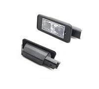DHCN 2X Number Plate Lamp License Plate Lights for P-eugeot 207 301 307 308 3008 508 for C-itroen C2 C4 Sega