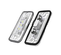 DHCN Car Lights 2pcs LED License Plate Light 6000K Super Bright Number Plate Lamp for M-erc-edes for B-enz C W203 CLK W209 SL R230 Led Light