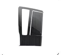 DHDYJSA for A6 for C8 2019-2022 Car Center Control Gear Shift Box Panel Frame Trim Pattern Gearshift Cover Interior Accessories Interior Console Gear Shift Panel Trim(Black)