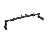 DHDYJSA GPS Navigation Plate Bracket For NMAX155 For Nmax125 For N-MAX160 155 125 Motorcycle Balance Lever Balance Bar Stand Crossbar Handlebar Phone Holder(NMAX-Black)