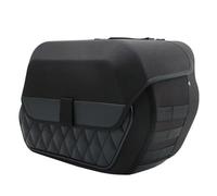 DHDYJSA Tail Bags Rear for Softail for Fat Boy for FLFB 17-23 Saddlebag Motorcycle Waterproof Leather PE Side Bag 19.5L Luggage Carrying Right Panniers Moto