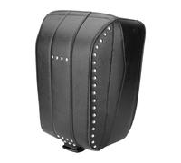 DHDYJSA Tail Bags Rear Universal Motorcycle Tail Bag Rivet with Secure Locking Bracket 25L Leather Outdoor Luggage Travel Storage for Trip Camping Panniers Moto