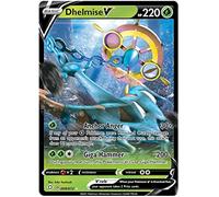 Dhelmise V 009/072 Ultra Rare Pokemon Card (Shining Fates) + 1x TitanCards® Toploader