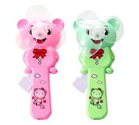 DHER Hand Crank Fan Portable Set of 2