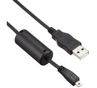 DHERIGTECH USB CABLE & BATTERY CHARGER FOR PENTAX OPTIO K110D / KD200 / L30 / L40 / L50 / L60 DIGITAL CAMERA USB CABLE