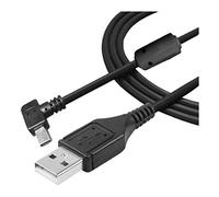 DHERIGTECH USB DATA & BATTERY CHARGER RIGHT ANGLE USB CABLE FOR GAEMIN BINATONE U605 6IN SAT NAV UK & ROI