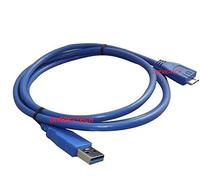 DHERIGTECH USB DATA TRANSFER CABLE FOR WD Elements Portable HDD 2TB Black(WDBU6Y0020BBK)