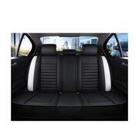 DHEWUFH Car Seat Covers For Omoda For Onix For Golf 7 For Outlander 3 Car Accessories Full Coverage Universal Pu Leather Seat Covers Van Seat Covers(White Only Back Row)