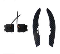 DHEWUFH for B9 C8 A1 for A3 for A5 for A8 Q2 for Q3 Q4 for Q5 for Q7 for Q8 S1 S2 S3 S4 S5 SQ5 RS3 Carbon Fiber Paddle Shifters Shifter Paddles(Type 7)