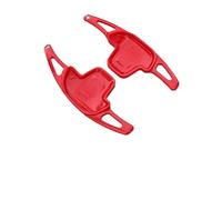 DHEWUFH for GAC for Trumpchi for EMPOW GS8 2pcs Car Steering Wheel Shift Paddle Extension Aluminum Alloy Shifters Accessories Shifter Paddles(Red)