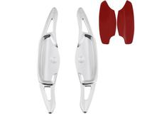 DHEWUFH for Kia EV6 for GT-Line GT 2021-2023 Paddle Shift Car Steering Wheel Shifter Gear Extender Stickers Special Accessories Shifter Paddles(Silver)