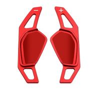 DHEWUFH for Skoda 2020 for Octavia for A8 for Karoq for Kodiaq Car Steering Wheel Shift Paddle Extend Shifters Sticker Gear Shifter Paddles(Red)