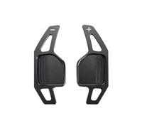 DHEWUFH for Skoda for Octavia for A5 MK2 1Z for Superb 2009-2012 Car Steering Wheel Shift Paddle Extension Shifters Gear Stickers Shifter Paddles(for Type A Black)