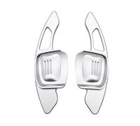 DHEWUFH for VW for Golf 8 for Scirocco MK8 CC for GTI for Automotive Aluminum Steering Wheel Paddle Shifters Shifter Paddles(Silver)