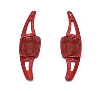 DHEWUFH for VW for Tiguan MK2 for Golf 8 MK7.5 for Variant for Alltrack for Passat Car Steering Wheel Shift Paddle Extension Shifters Shifter Paddles(Pearl Red)