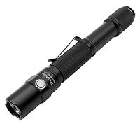 DHF ThruNite Archer 2A V3 LED Torch, Flashlight Torch with 500 Lumens, AA EDC Flashlight, XP-L V6 LED Flashlight with Removable Clip for Security, Emergency, Camping (Color : Neutral White-black)