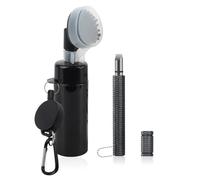 DHFUCNKO Pro Golf Club Cleaner Brush with Golf Groove Sharpener Tool Suitable for U & V-Grooves Golf-Water Brush Leakproof 5oz Water Spray-Brush with Retractable, Perfect Golf-Accessorie for Men/Women
