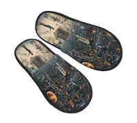 DHGJHGN Physics Print Print Slippers For Women And Men,Warm Comfortable For Home And Travel