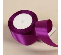 DHGLX Purple Lavender Violet Satin Ribbons Christmas Wedding Romantic Silk Ribbon DIY Handmade Crafts 6-10-15-20-25-40-50mm Ribbons