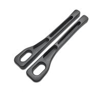 DHGVOS 2Pcs Car Seat Gap Plug for Audi A4 Avant B5 B6 B7 B8 B9, Seat Side Seam Plug Strip Spacer Slot Storage Organizer Prevents Falling Accessoire,A Black
