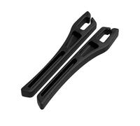 DHGVOS 2Pcs Car Seat Gap Plug for Jaguar E-Pace/F-Pace/I-Pace/F-Type/XE/XF/XJ/X-Type, Seat Side Seam Plug Strip Spacer Slot Storage Organizer Prevents Falling Accessoire,A Black