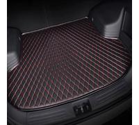DHGVOS Car Boot Liners Mats for Peugeot e-5008 2024-, Trunk Cargo Storage Carpet Liner Mat Boot Liner Mats Anti-Scratch Accessories,E Black Red