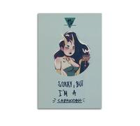 DHHMTPIYS Capricorn Character Symbol And Text Creation Decorative Painting Canvas Wall Posters And Modern Family Bedroom Decor 24x36inch(60x90cm)