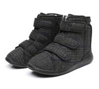 DHIJUPNG Winter Boots for Women Extra Wide Slip on Adjustable Lightweight Diabetic Walking Shoes with Warm Comfortable Plush Lining Boot for Edema Swollen Feet
