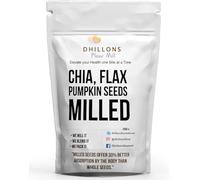 Dhillons Flour Mill Chia, Pumpkin and Flaxseeds Milled Mix, 750g | Milled seeds offer better absorption of nutrients by the body compared to whole seeds |