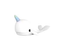 Dhink Whale Rechargeable Touch Night Light with Timer and Dimmer Function - Multi Colour Lamp and White Light