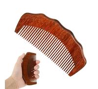 DHinkyoung Anxiety Comb, Wooden Labour/Birthing Comb for Natural Pain Relief, Premium Sandalwood Labour Acupressure Tool for Pain Diversion & Anxiety Relief