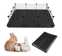Dhisperares Waterproof Pet Playpen Mat, 150 x 100 cm, for Guinea Pig Cage, Reusable Dog Mat for Puppies, Gardening Mat for Juicy Plants, Repotting, Seedling