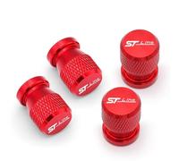 DHJKCBH 4 Pcs Metal Car Valve Caps for Ford ST Line Focus X 2 3 Mondeo Fiesta Kuga MK2 MK3 MK4 Car Wheel Tyre Cover Emblem Car Tire Accessories,C