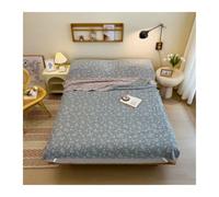 DHJKFU Sleeping Bag Liner 4 Sizes Ultralight Cotton Double-Layer Gauze Adult Sleep Sack Thin Travel Sheets for Hotel Camping Sheets Travel Sleeping Bag(Blue,210x210cm - 82"x82")