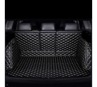 DHKLSCN Car Full Coverage Boot Liner for Audi A6 C7 sedan/combi 2011-2018,Antiscratch Anti-Slip Rear Trunk Mats Waterproof Trunk Boot Interior Accessories, B/black white