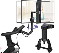 DHLDWQ 360° Pivot for Peloton Bikes Screen Accessories, Peloton Screen Swivel Mount, Peloton Swivel Screen Attachment, Easily Adjust and Rotate Movement Monitor Adjuster, Black