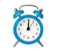 DHliIQQ Loud Alarm Clock for Heavy Sleepers,Retro Decorative Desk Clocks,4 Inch Silent Non-Ticking Quartz,Twin Bell Analog Kids Alarm Clocks for Bedrooms