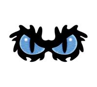 DHliIQQ New Luminous Glow Glasses Funny Red Eyes Kids Halloween Clown Cosplay Anime Accessories Glasses Carnival Prop Party Masquerade