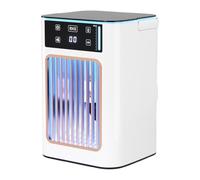 DHliIQQ Portable Cooler, Miniature Desktop Humidifying Conditioning Fan, Usb Fan Cooling Tanks Water With Rechargeable 900ML