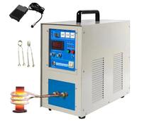 DHMYDPDZ High Frequency Induction Heating Equipment 15kw 30-100khz Small High Frequency Heating Machine Copper Pipe Welding Melting High Power Saver with Intelligent Frequency Conversion Control