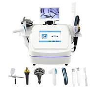 DHMYYXGS 7 in 1 Skin Scalp Detector,Scalp Hair Follicle Detector with 4 Spectral Detection,Scalp Massage Equipment Skin, Skin Oil and Analysis,For Salon Spa 12in