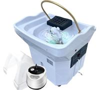 DHMYYXGS Head Spa Equipment,Water Circulation Shampoo Basin,Japanese Head Spa Equipment,Massage Shampoo Bed,60l Large Water Tank Fumigation Light Therapy Head Care One Stop Solution