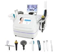 DHMYYXGS Skin Diagnosis Hair Analyzer,7 in 1 Skin Scalp Detector,Scalp Massage Devices,Scalp Hair Follicle Detector,With 7 Handles,For Hair Loss/Moisture/Flexibility/Oil Content