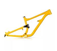 DHNCBGFZ 27.5er/29er Full Suspension Mountain Bike Frame Travel 155mm Boost Frame 12x148mm Thru Axle Frame 15.5'' Soft Tail Enduro Frame(Without shock absorbers,29 * 15.5'')